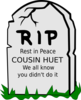 Cousin Huet  Clip Art