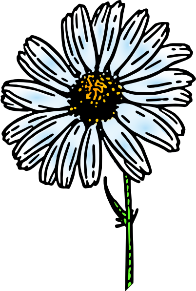 clip art free daisy flower - photo #33
