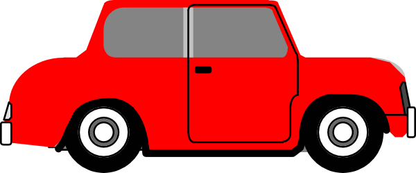 free red car clipart - photo #41