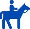 Horseblue Clip Art