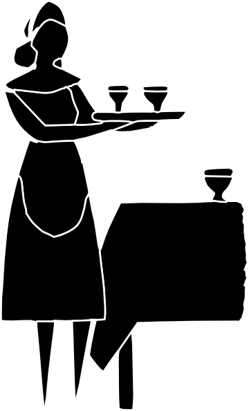 Restaurant Server Icon Clip Art at Clker.com - vector clip art online