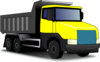 Camionjaune Clip Art