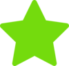 Star-green Clip Art