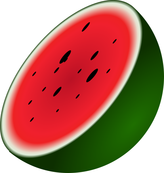 Watermelon Clip Art at Clker.com - vector clip art online, royalty free