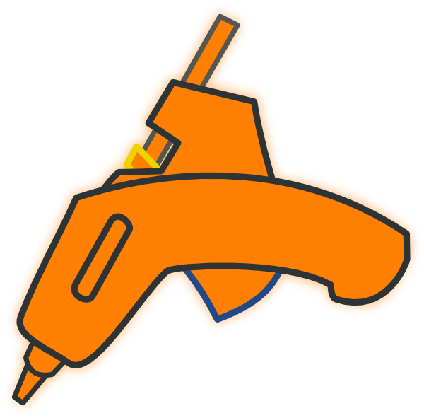 hot glue gun clipart - photo #3