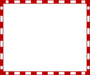Red Rectangular Border Clip Art