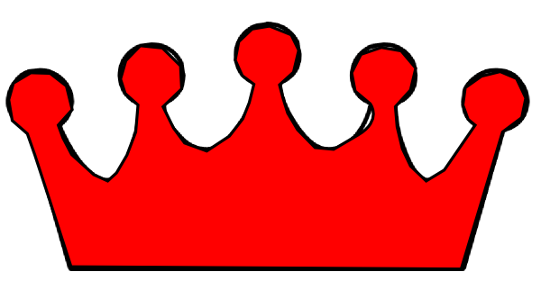 clip art crown outline - photo #4