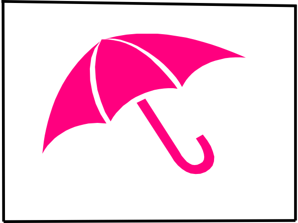 pink umbrella clip art - photo #7