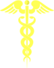Yellow Hermes Wand Tcc With Rn Clip Art