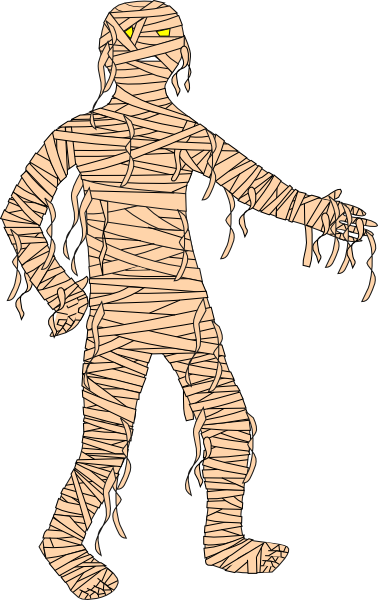 free halloween mummy clipart - photo #29