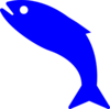 Blue Fish Clip Art