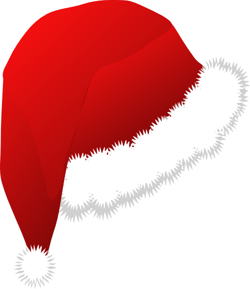 santa hat clipart free - photo #31