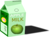 Apple Milk Clip Art