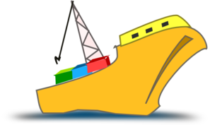 Shipping Boat Clip Art
