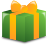 Wrapped Present Clip Art