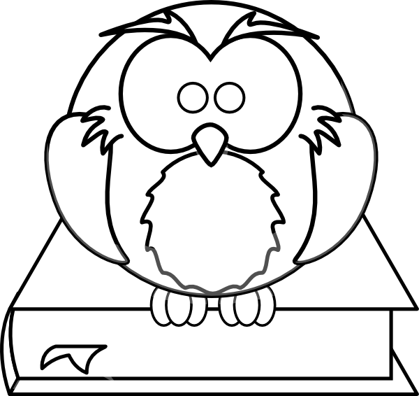 white clip art owl - photo #28