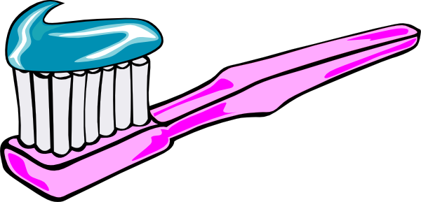 clipart toothbrush and toothpaste - photo #2