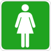 Woman Toilet Sign Clip Art