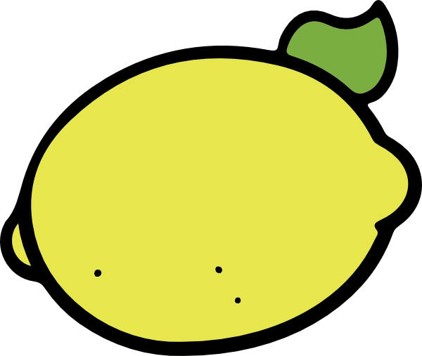 clipart lemon - photo #7