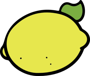 Yellow Lemon Clip Art