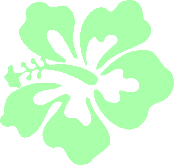 green flower clip art - photo #47