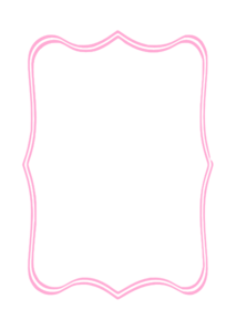 Fancy Pink Label Clip Art