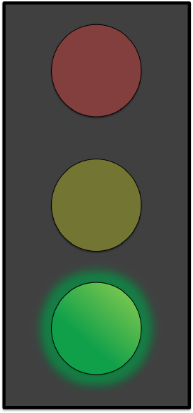 clipart green light - photo #6