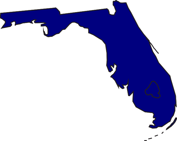 clipart map of florida - photo #19