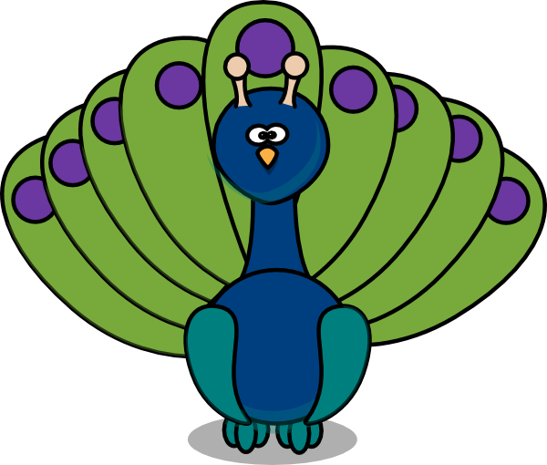 clipart images of peacock - photo #4