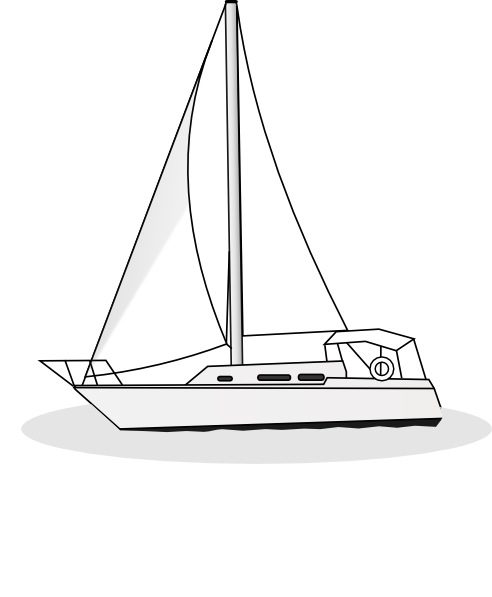 boat shape clipart - photo #28