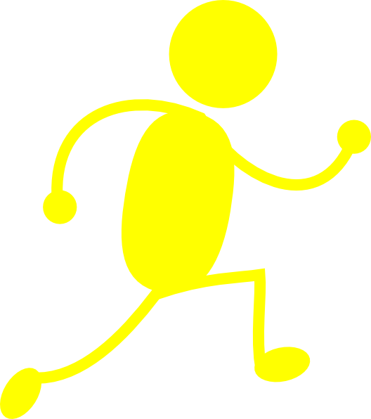 yellow man clipart - photo #2