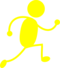 Yellow Man Clip Art