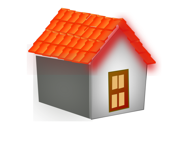 free house roof clip art - photo #44