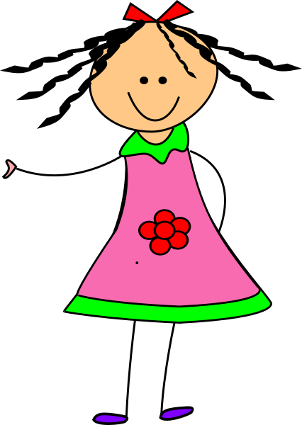 Cute Doll Clip Art at Clker.com - vector clip art online, royalty free