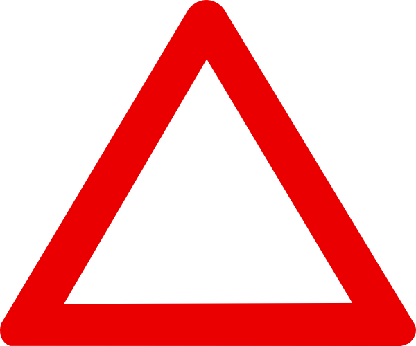 clip art warning triangle - photo #33