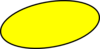 Yellow Oval Clip Art