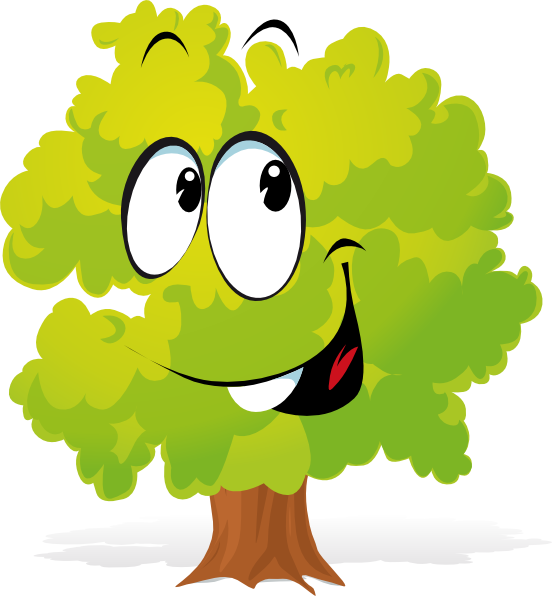 free cartoon tree clip art - photo #31