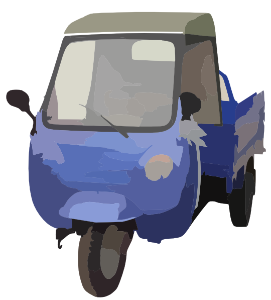 clipart of auto rickshaw - photo #6