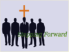 Stepping Forward Clip Art