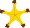 Banana Star Clip Art