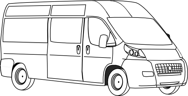 clipart pictures of vans - photo #15
