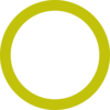 Empty Dark Yellow Ring Clip Art