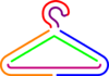 Multicolored Hanger Clip Art