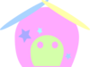 Colorful House Clip Art