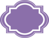 Purple Tag Clip Art