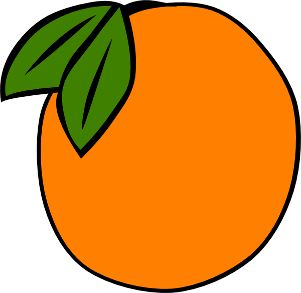 free clipart orange fruit - photo #13