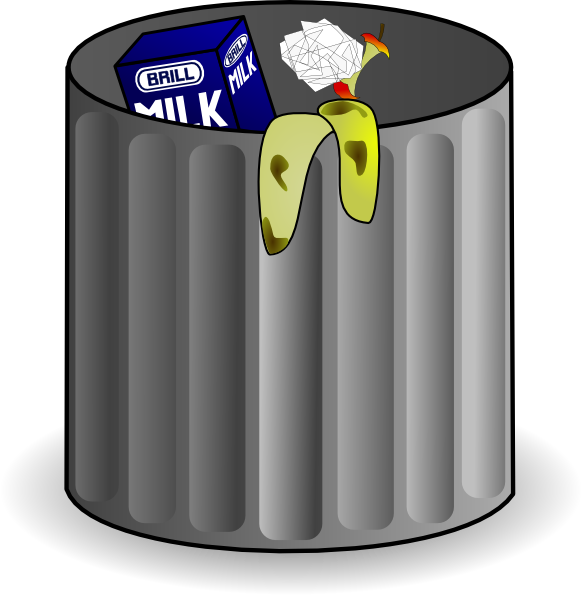 free clipart images trash can - photo #10