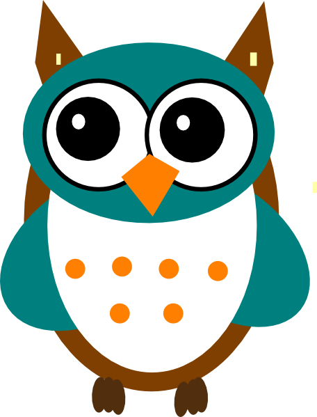 owl with book clipart - photo #36