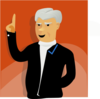 Speaking Man Clip Art