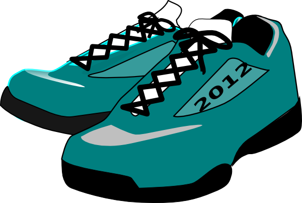 clipart running shoes - photo #9